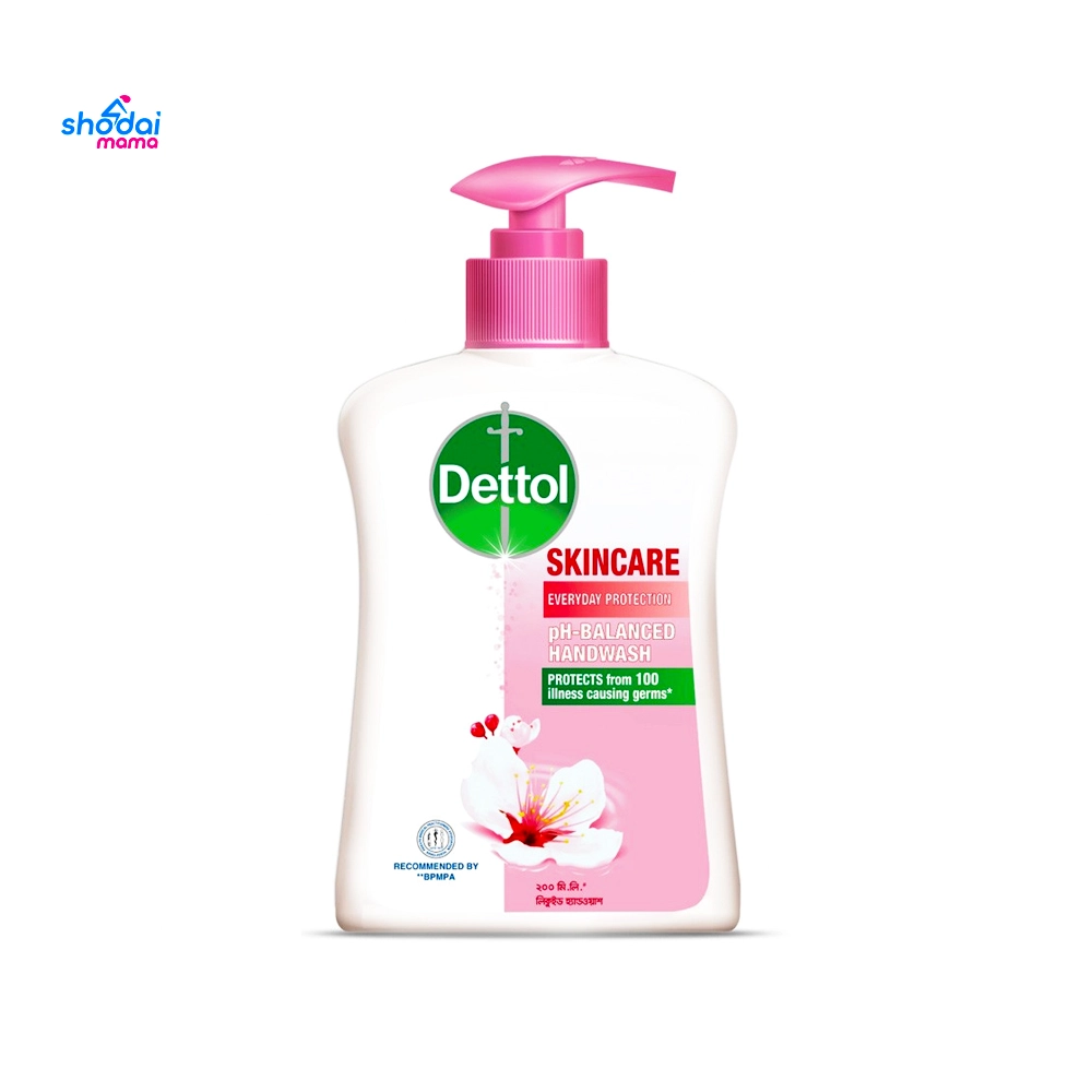 Dettol Handwash Skincare Liquid Pump 200ml